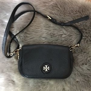 Tory Burch Whipstitch Logo  Mini Crossbody Bag